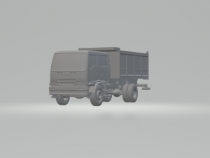 isuzu ftr 800 crew cab dumper 3D Принт Модель