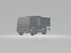 isuzu ftr 800 crew cab dumper 3D Print Model