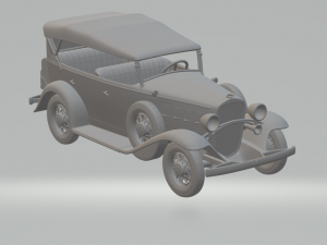chevrolet confederate phaeton 32 3D 프린트 모델