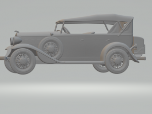 chevrolet confederate phaeton 32 3D 프린트 모델