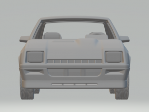dodge charger l body 3D Print Model