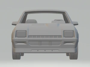 dodge charger l body 3D Print Model