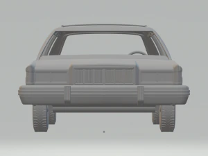 mercury marquis wagon 81 3D Print Model