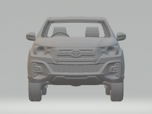 toyota hilux sr chassis 19 Modello di stampa 3D