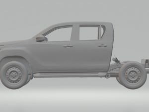 toyota hilux sr chassis 19 Modello di stampa 3D