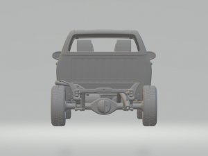 toyota hilux sr chassis 19 Modello di stampa 3D