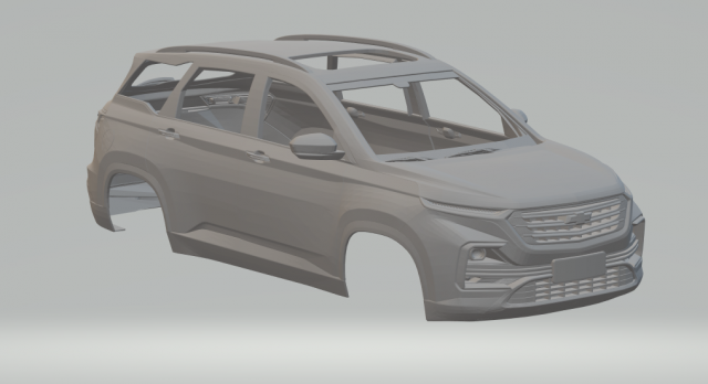 Chevrolet captiva baojun 530 3Dプリントモデル .c4d .max .obj .3ds .fbx .stl .blend 
