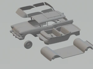 Buick siglo caballero vagón 57 Modelo de impresión 3D