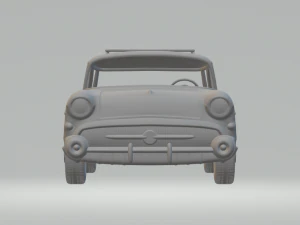 buick century caballero wagon 57 3D Print Model