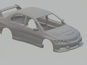 Mitsubishi lancer evo 9 3D Print Model