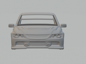 Mitsubishi lancer evo 9 3D Print Model