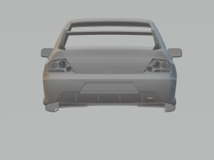 Mitsubishi lancer evo 9 3D Print Model