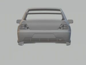 Mitsubishi lancer evo 9 3D Print Model