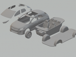 kia x ceed 2020 3D-printmodel