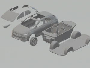 kia xceed 2020 р 3D Принт Модель