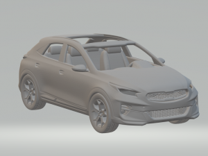 kia x ceed 2020 Model Cetak 3D