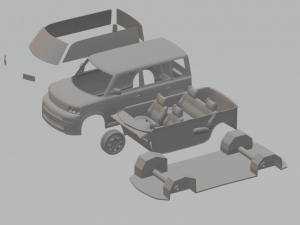 scion xb 03 3D Print Model
