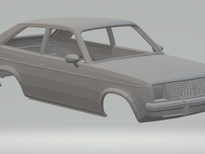 chevrolet chevette usa 80 Modelo de Impressão 3D