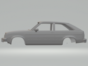 chevrolet chevette usa 80 3D प्रिंट मॉडल