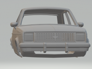 chevrolet chevette usa 80 3D प्रिंट मॉडल