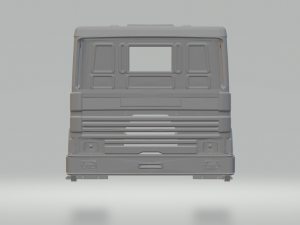 scania p93 cabin 3D Print Model