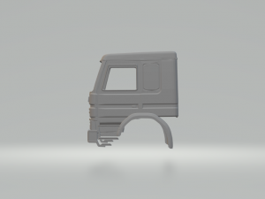 scania p93 cabin 3D Print Model