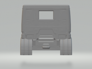 scania p93 cabin 3D Print Model