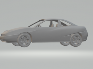 fiat coupe 98 3D-Druckmodell