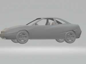 fiat coupe 98 3D Print Model