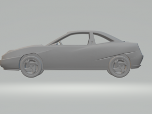 fiat coupe 98 3D-Druckmodell