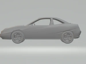 fiat coupe 98 3D Print Model