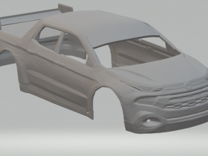 tc pick up fiat toro Modelo de impresión 3D