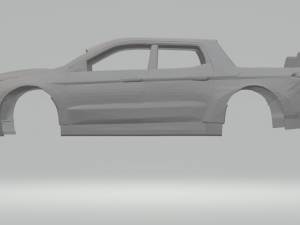 tc pick up fiat toro 3D Print Model