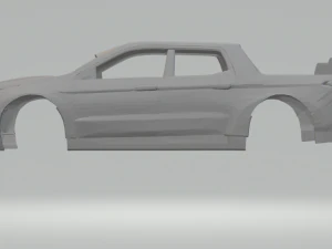 tc pick up fiat toro 3D Print Model