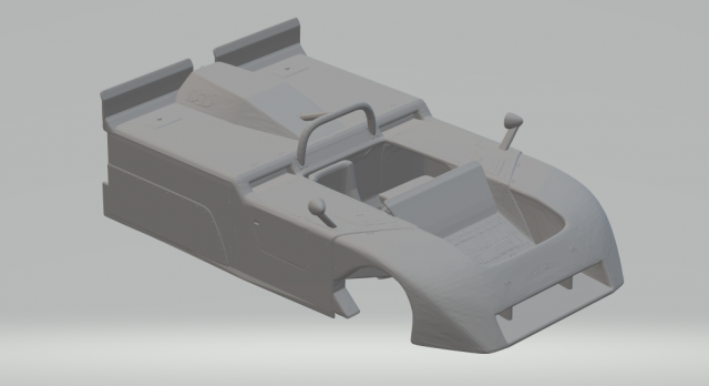 chaparral 2j 70 3D Print Model .c4d .max .obj .3ds .fbx .stl .blend 