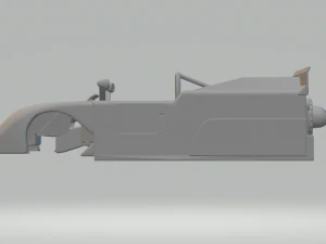 chaparral 2j 70 3D Print Model