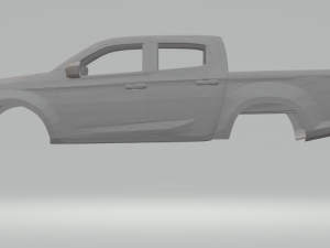 isuzu d-max race custom Modello di stampa 3D