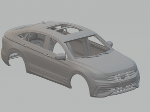 volkswagen tiguan x coupe 3Dプリントモデル