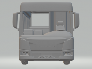 kamaz bus 3D 프린트 모델