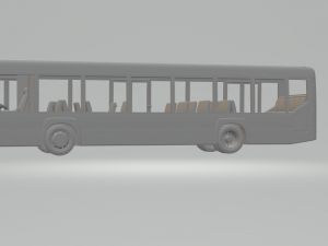kamaz bus 3D 프린트 모델
