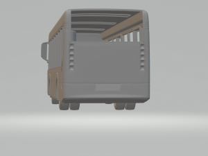 kamaz bus 3D 프린트 모델