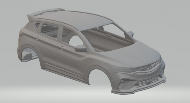 geely sx11 3D-Druckmodell .c4d .max .obj .3ds .fbx .stl .blend 