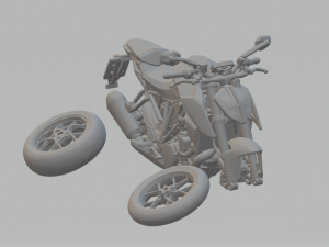ktm 1290 super duke r 2019 Modelo de Impressão 3D