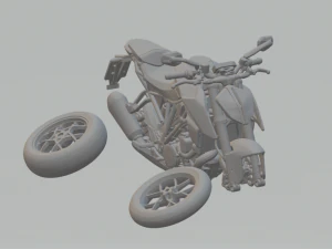 ktm 1290 super duke 2019 Modelo de Impressão 3D