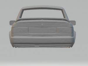 sierra cosworth sedan Modèles 3D en vedette