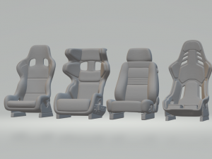 seats recaro Model do druku 3D