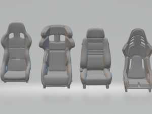 seats recaro 3D Print Model
