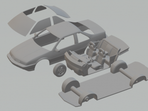 chevrolet beretta 88 gt coupe 3D Print Model