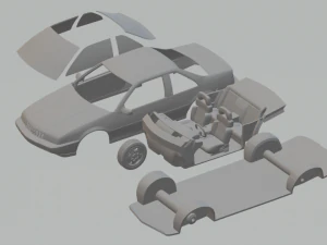 chevrolet beretta 88 gt kupası 3D Baskı Modeli