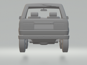 toyota 4runner 1986 3Dプリントモデル